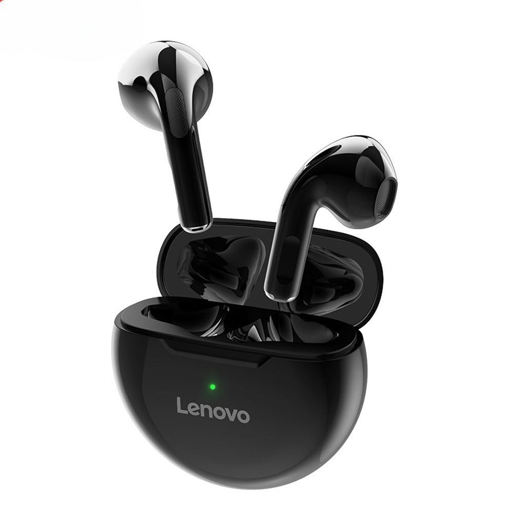 Original Lenovo HT38 Bluetooth Headset Wireless Bluetooth Headphones with Waterproo Wireless Charging Case